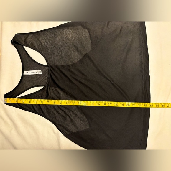 Athleta, tissue weight black tank, 2XL - Picture 7 of 8